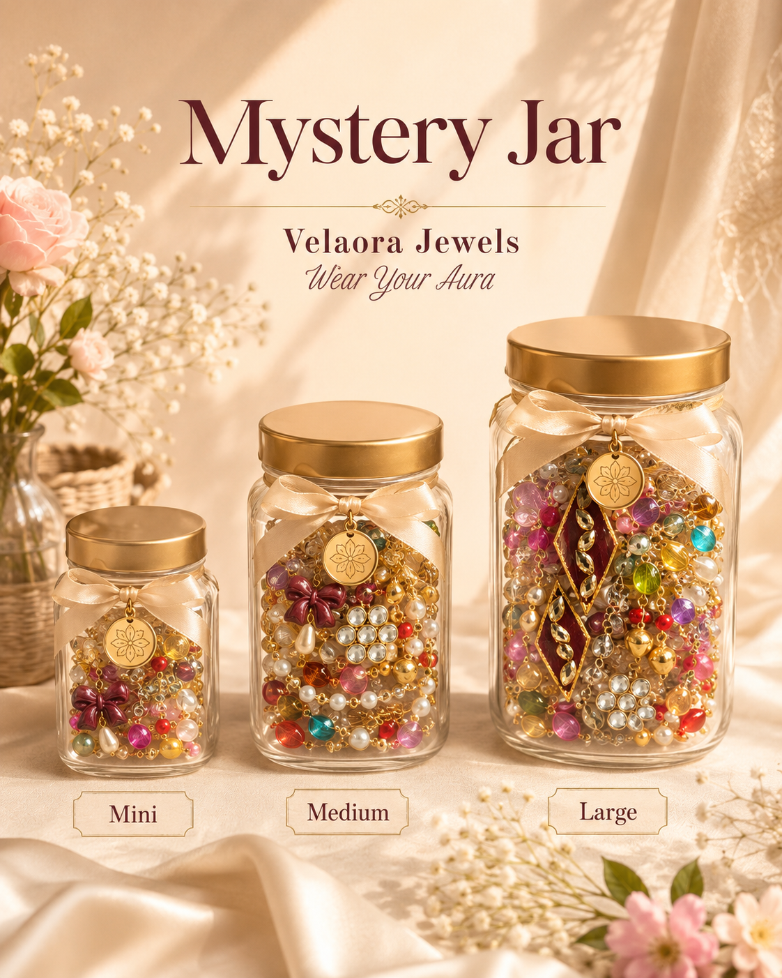 Mystery Jar collection at Velaora Jewels