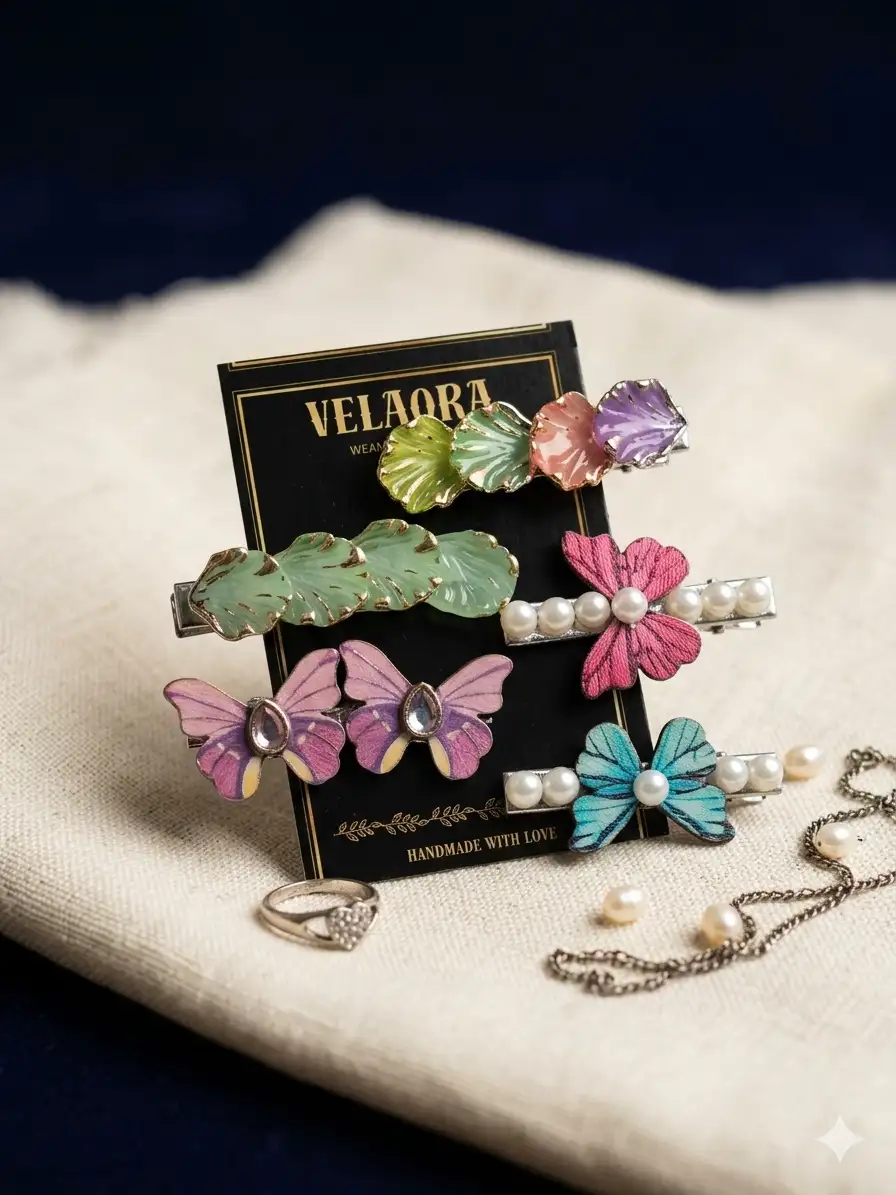 Hair Accessories collection at Velaora Jewels