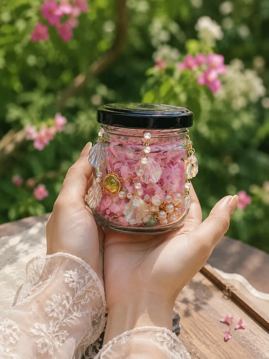 Velaora ( mini )  Mystery Jewelry Jar – Handmade Surprise Jewellery Gift Box Copy Copy Copy Copy by Velaora Jewels