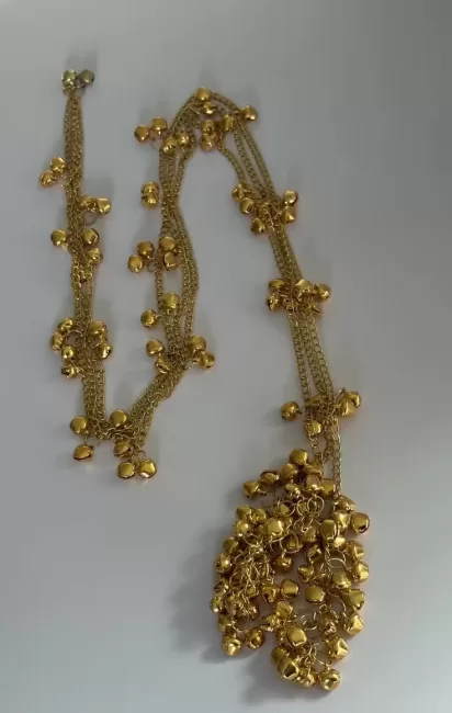 kashmiri ghungroo parandi handmade jewellery by Velaora Jewels