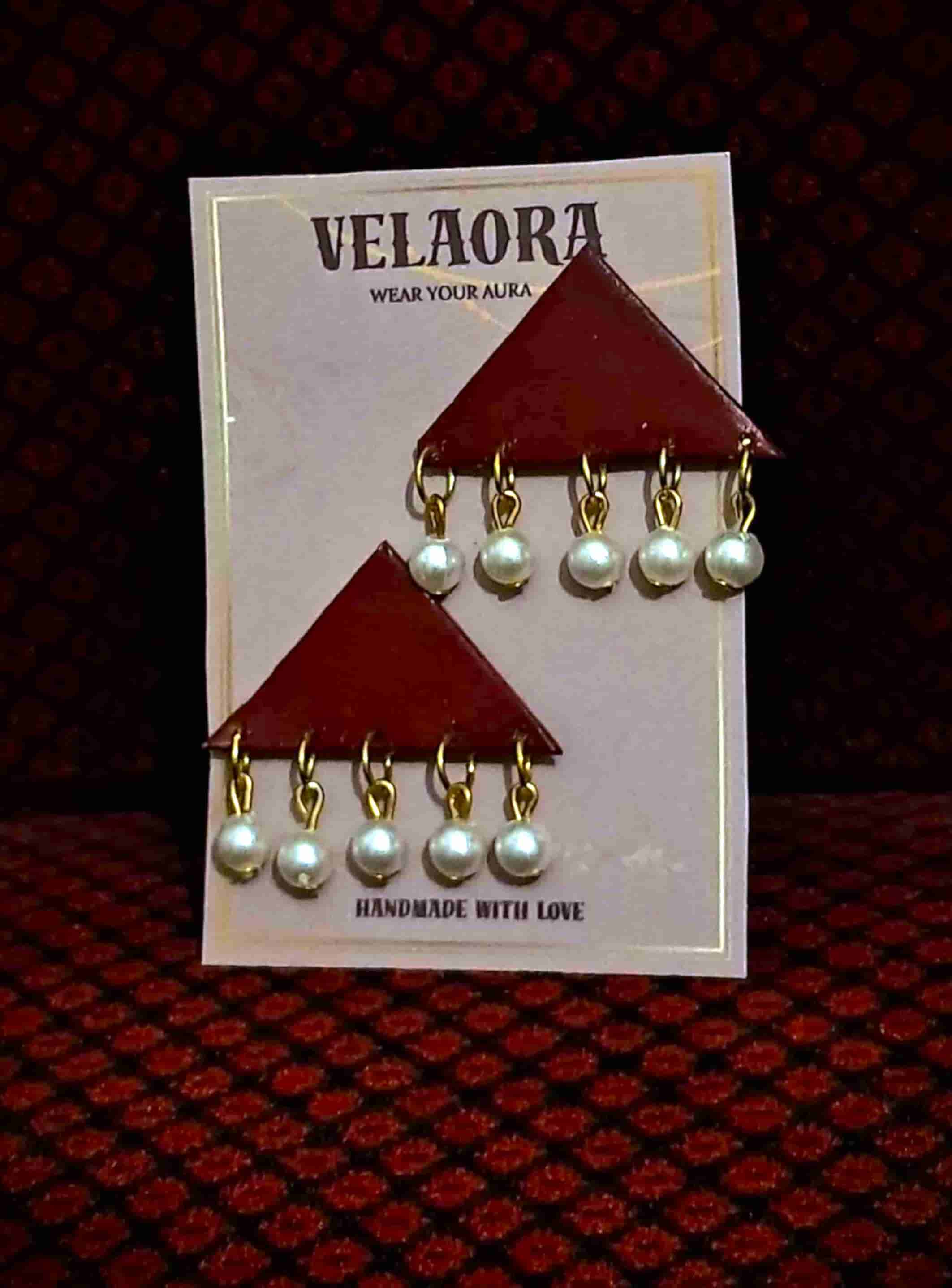 triangle_Pearl_drop by Velaora Jewels