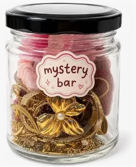 mystery jewellery jar by Velaora Jewels